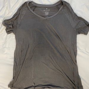 gray soft and sexy t-shirt